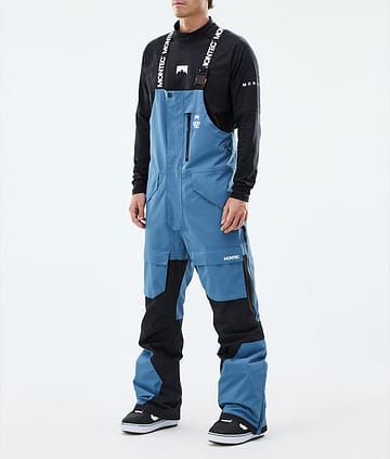 Montec Fawk Snowboard Pants Blue Steel/Black