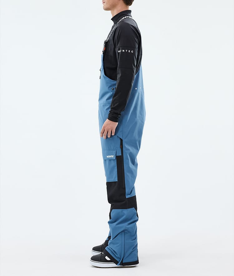 Montec Fawk Snowboard Broek Heren Blue Steel/Black, Afbeelding 4 van 8