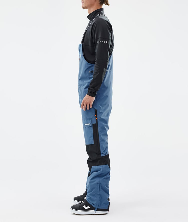 Montec Fawk Snowboard Pants Men Blue Steel/Black, Image 3 of 7