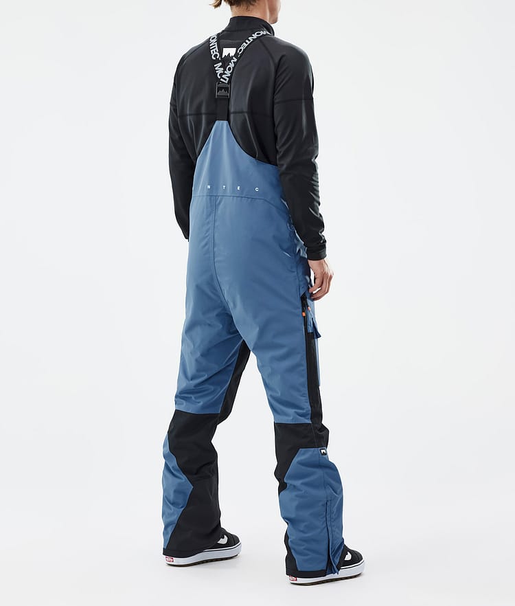 Montec Fawk Snowboard Pants Men Blue Steel/Black, Image 4 of 7