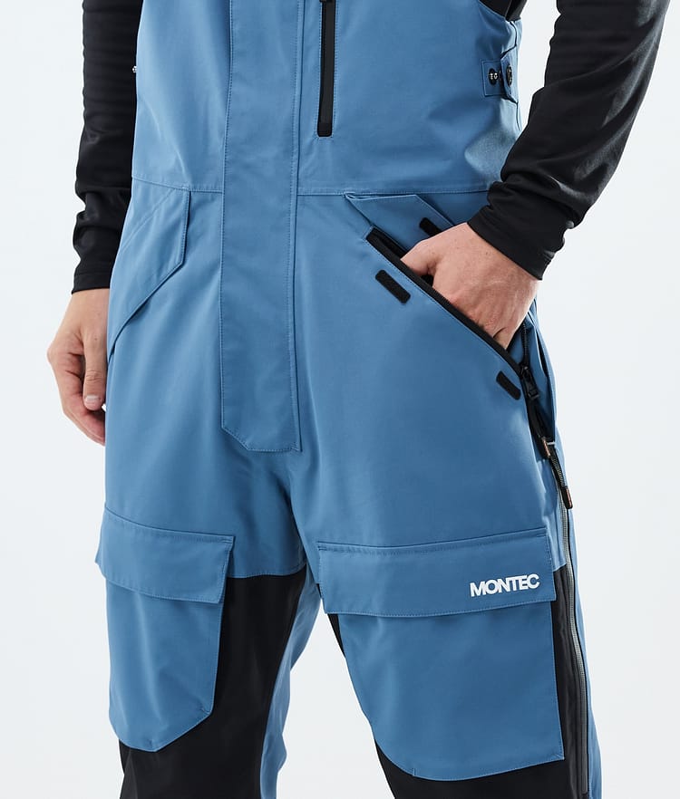 Montec Fawk Snowboard Broek Heren Blue Steel/Black, Afbeelding 6 van 8