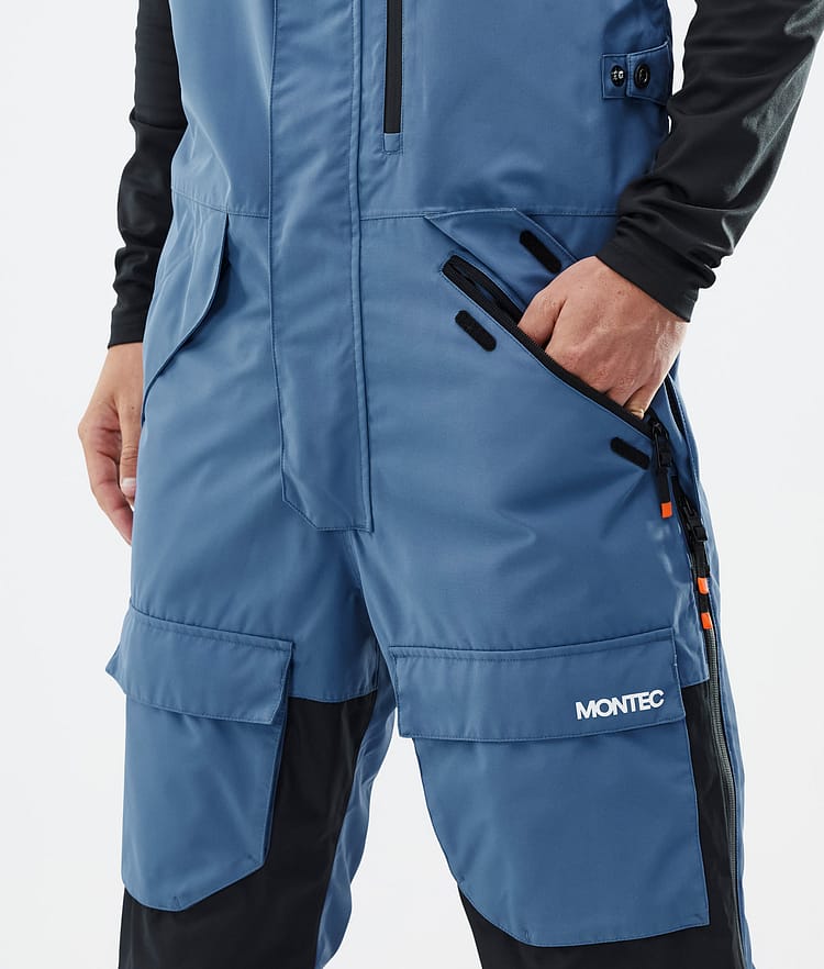 Montec Fawk W Pantalon de Ski Femme Blue Steel - Bleu