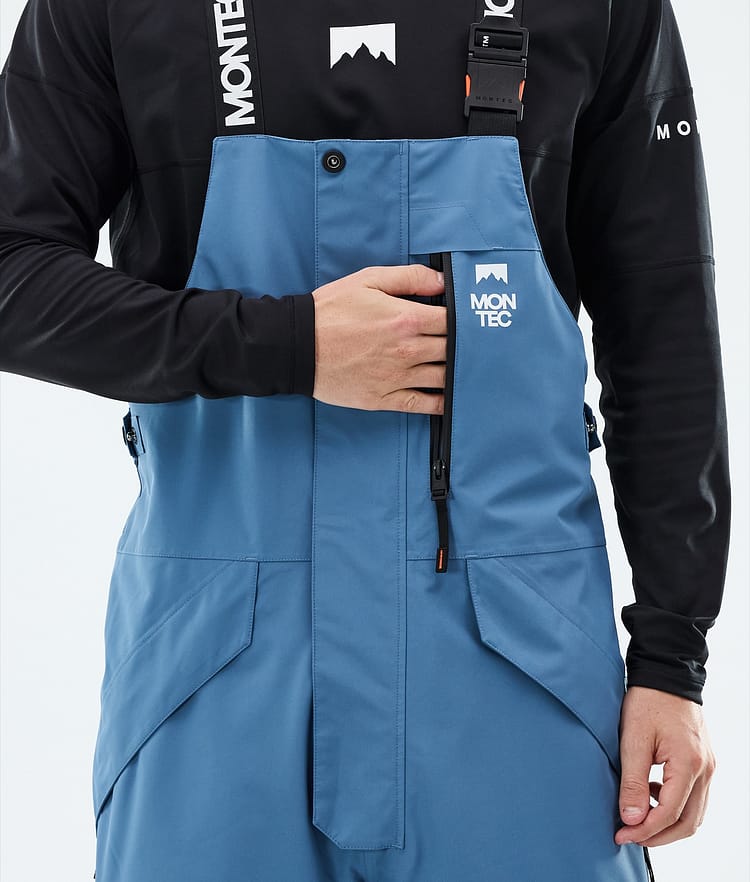 Montec Fawk Snowboard Broek Heren Blue Steel/Black, Afbeelding 7 van 8