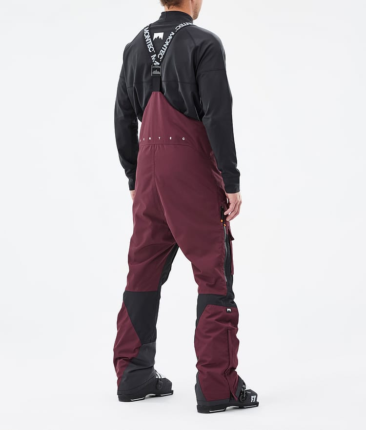 Montec Fawk Ski Pants Men Burgundy/Black, Image 3 of 6