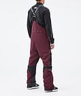 Montec Fawk Pantalones Snowboard Hombre Burgundy/Black, Imagen 3 de 6