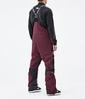 Montec Fawk Pantalon de Snowboard Homme Burgundy/Black, Image 3 sur 6