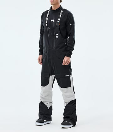 Montec Fawk Pantalon de Snowboard Black/Light Grey
