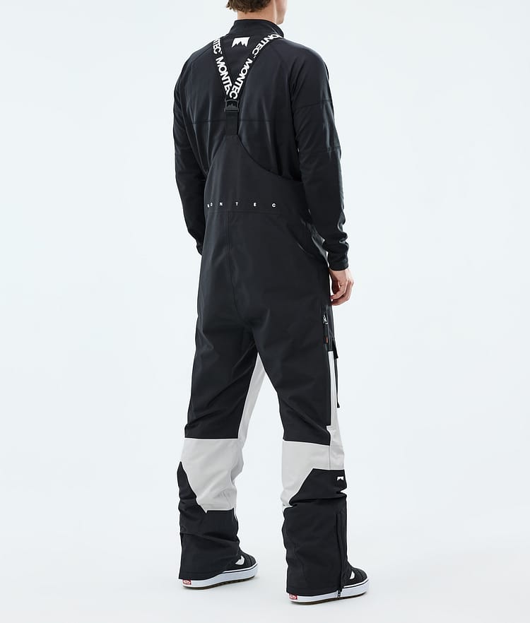 Montec Fawk Snowboard Bukser Herre Black/Light Grey, Billede 3 af 6