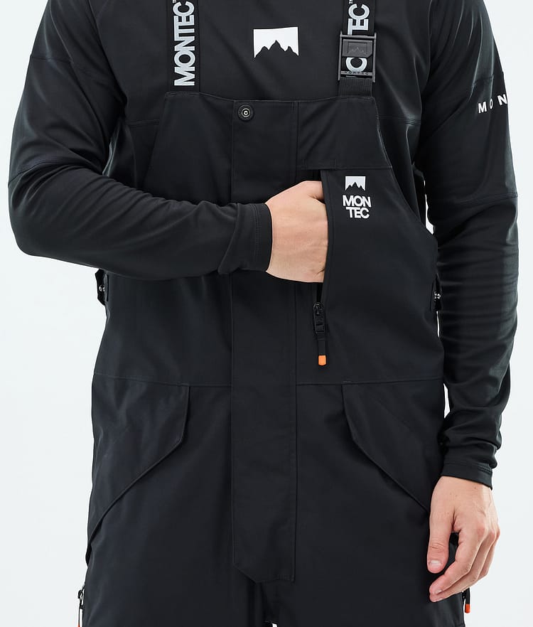 Montec Fawk Snowboard Broek Heren Black/Light Grey, Afbeelding 5 van 6