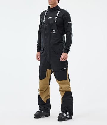 Montec Fawk Lyžařské Kalhoty Pánské Black/Gold