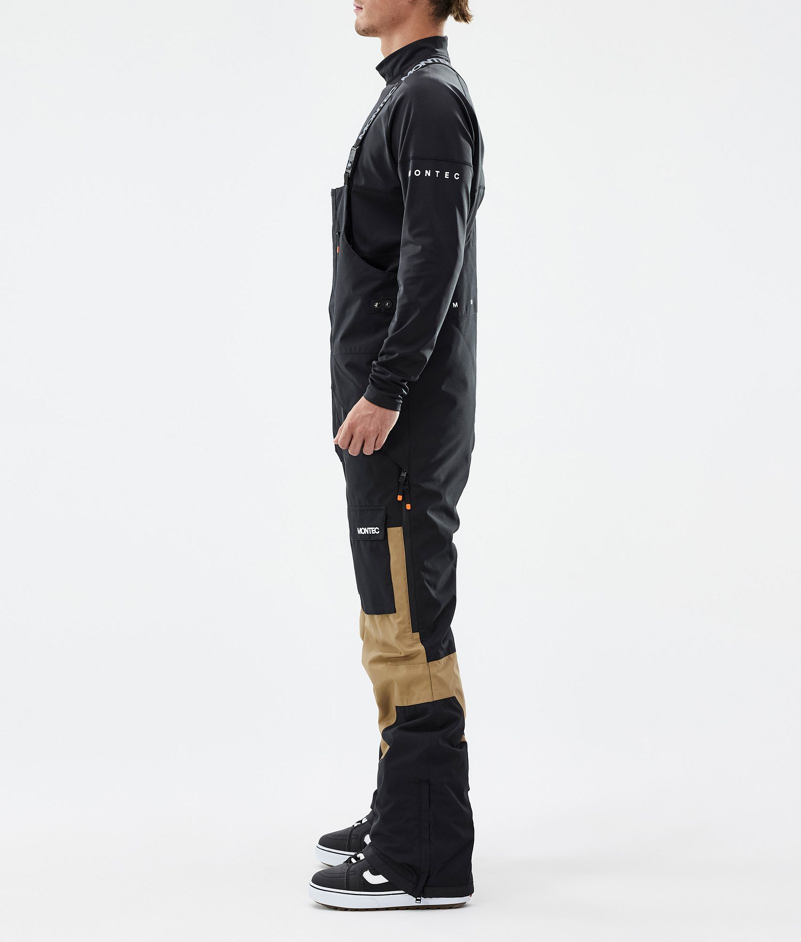 Montec Fawk Snowboard Pants Men Black/Gold | Ridestore UK