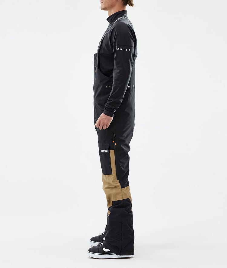 Montec Fawk Snowboard Pants Men Black/Gold, Image 3 of 7