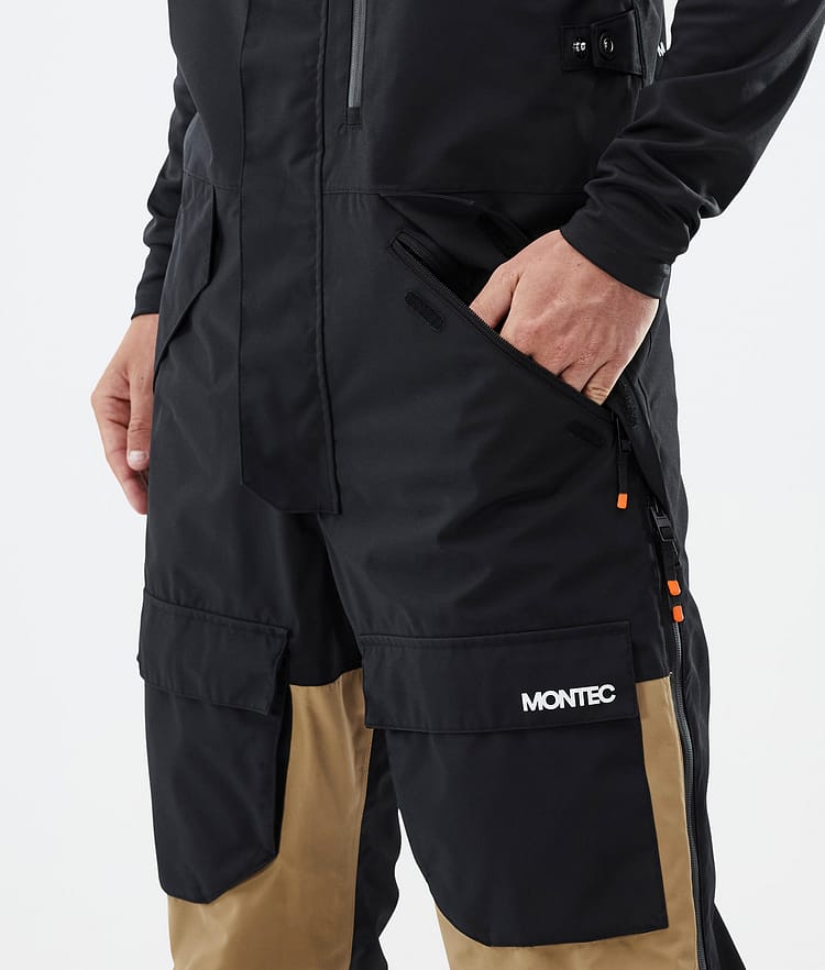 Montec Fawk Snowboard Pants Men Black/Gold, Image 5 of 7