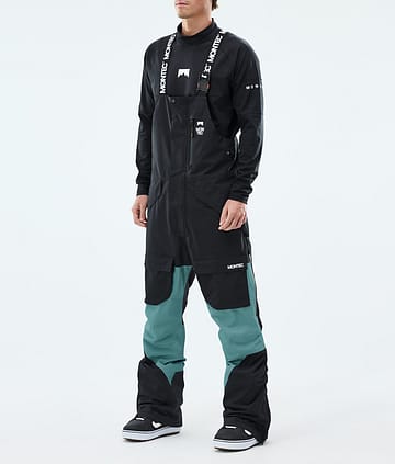 Montec Fawk Snowboard Broek Black/Atlantic