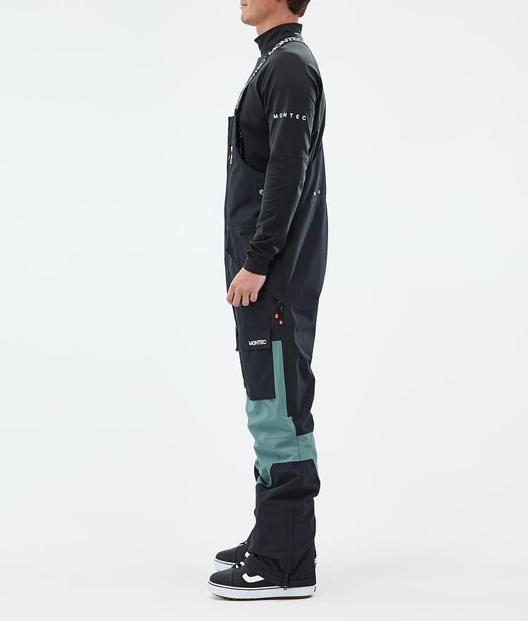 Montec Fawk Snowboard Broek Heren Black/Atlantic, Afbeelding 2 van 6
