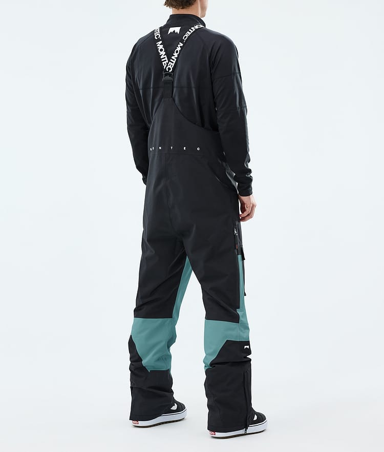 Montec Fawk Snowboard Pants Men Black/Atlantic Renewed, Image 3 of 6