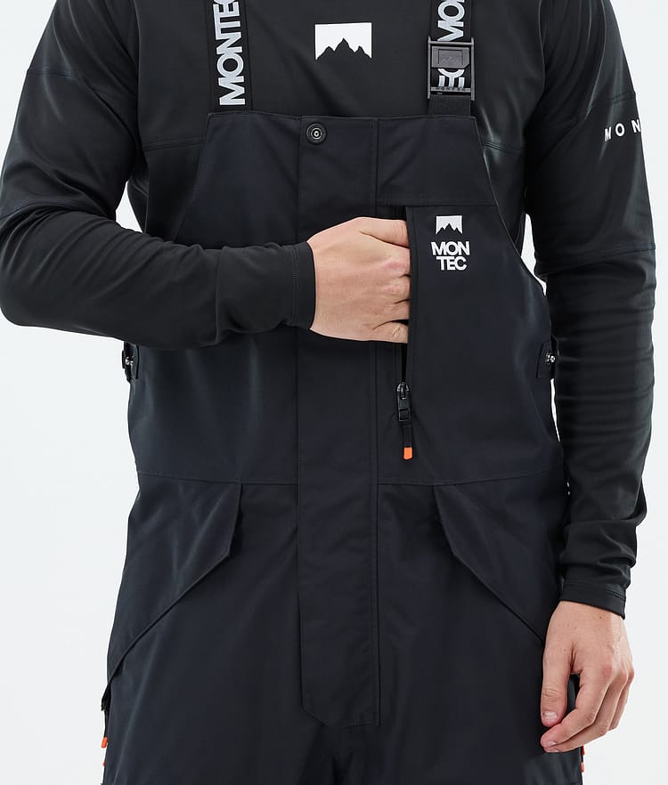 Montec Fawk Snowboard Broek Heren Black/Atlantic, Afbeelding 5 van 6