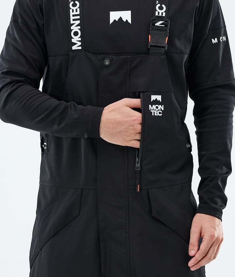Montec Fawk Snowboard Pants Men Black/Atlantic Renewed, Image 5 of 6