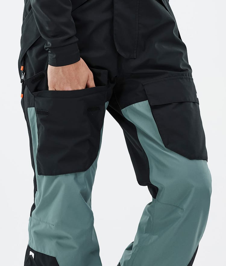 Montec Fawk Snowboard Pants Men Black/Atlantic, Image 7 of 7