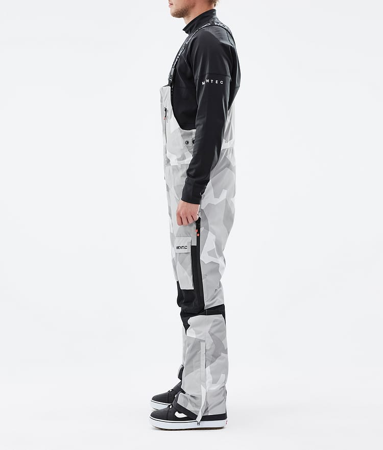 Montec Fawk Pantaloni Snowboard Uomo Snow Camo