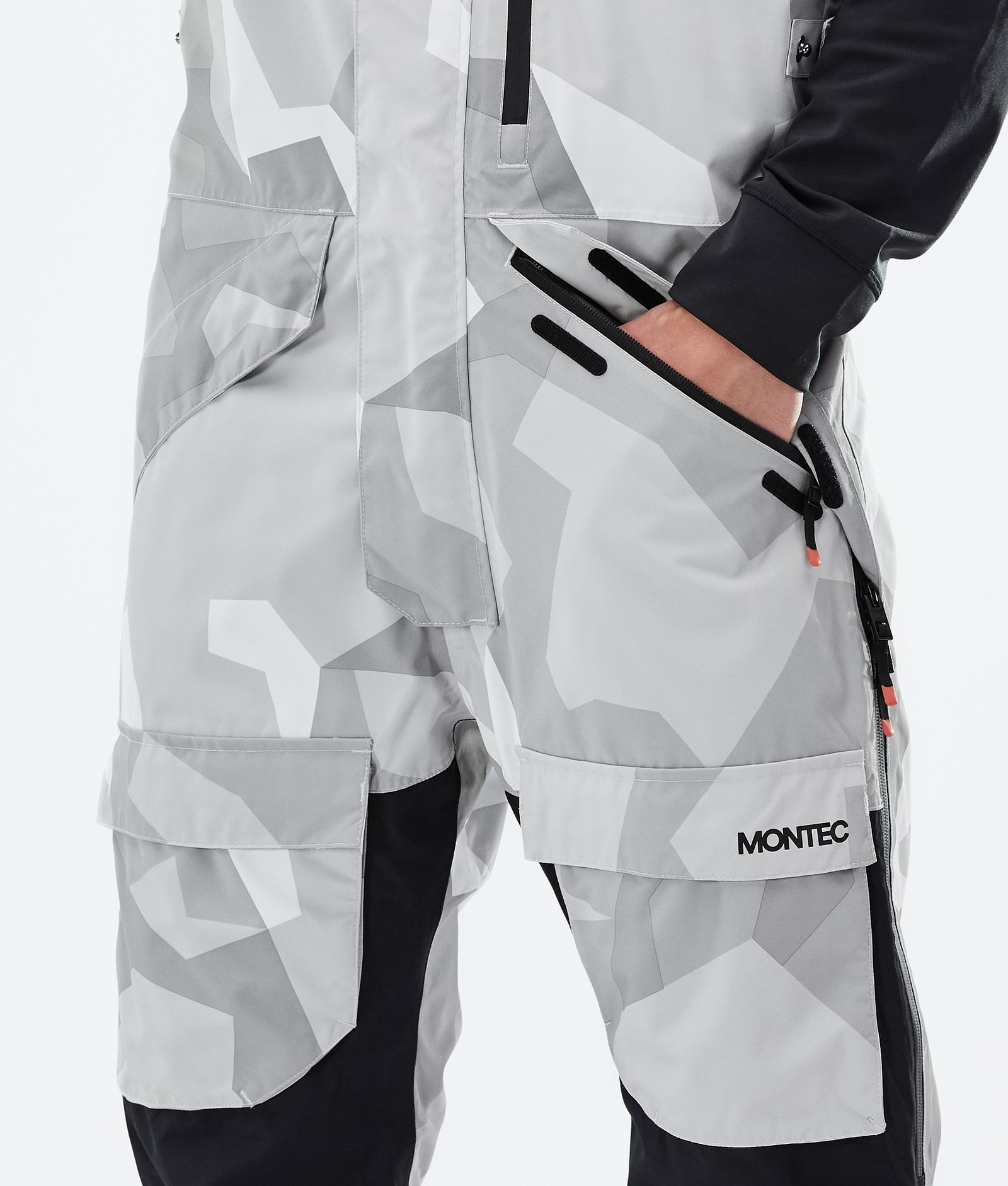 Montec Fawk Spodnie Snowboardowe Mężczyźni Snow Camo