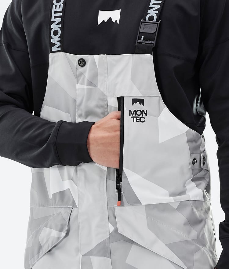 Montec Fawk Spodnie Snowboardowe Mężczyźni Snow Camo, Zdjęcie 5 z 6