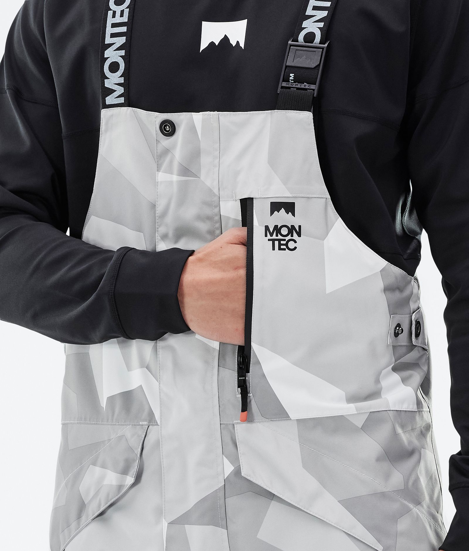 Montec Fawk Spodnie Snowboardowe Mężczyźni Snow Camo