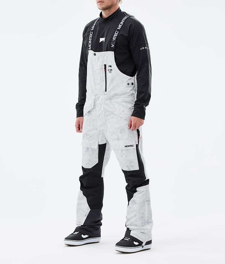 Montec Fawk Snowboard Pants Men White Tiedye, Image 1 of 6