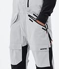Montec Fawk Spodnie Snowboardowe Mężczyźni Light Grey/Black/Greenish, Zdjęcie 4 z 6