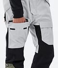 Montec Fawk Kalhoty na Snowboard Pánské Light Grey/Black/Greenish, Obrázek 6 z 6