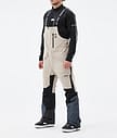 Montec Fawk Pantalones Snowboard Hombre Sand/Black/Metal Blue