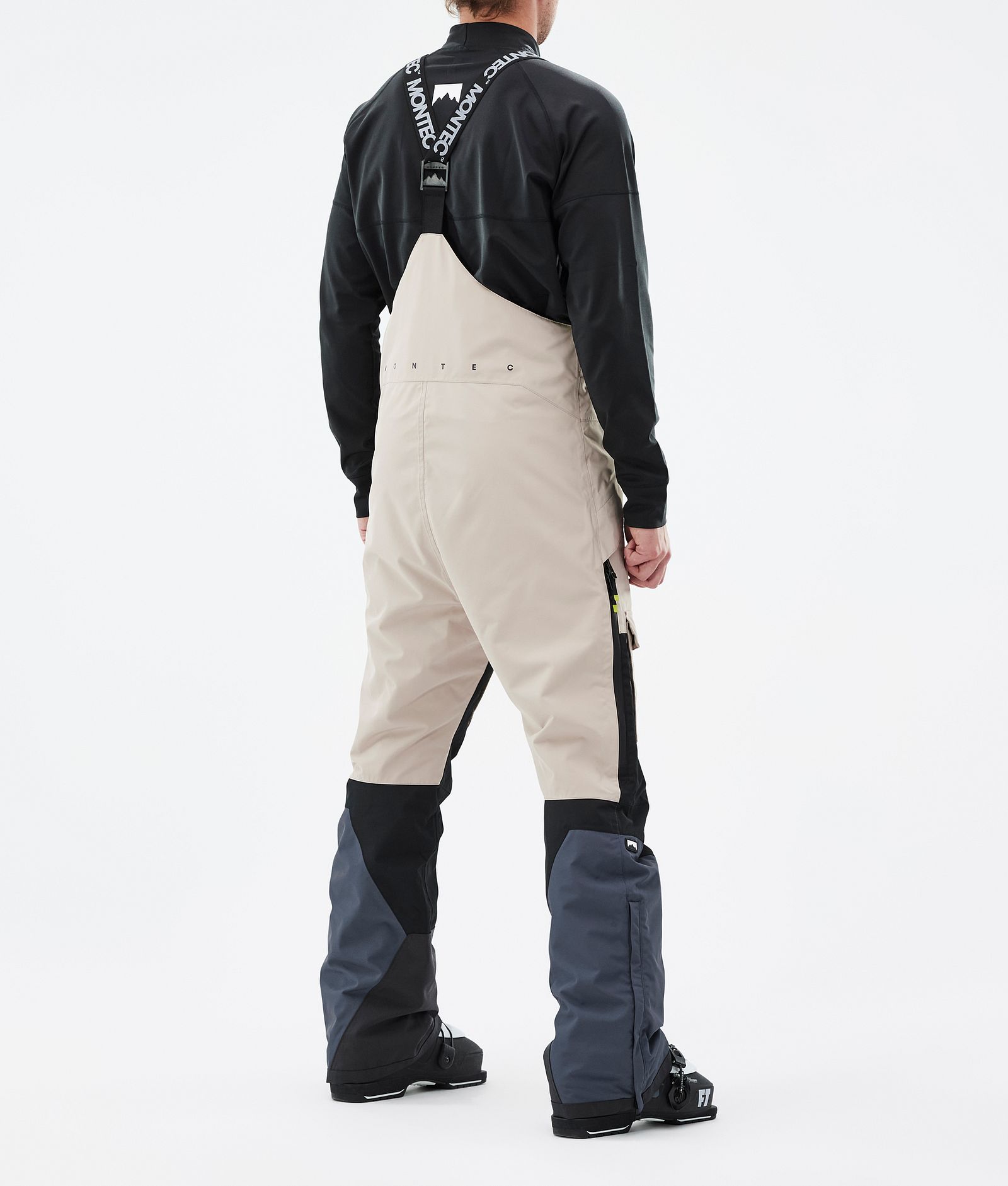 Montec Fawk Pantaloni Sci Uomo Sand/Black/Metal Blue, Immagine 3 di 6