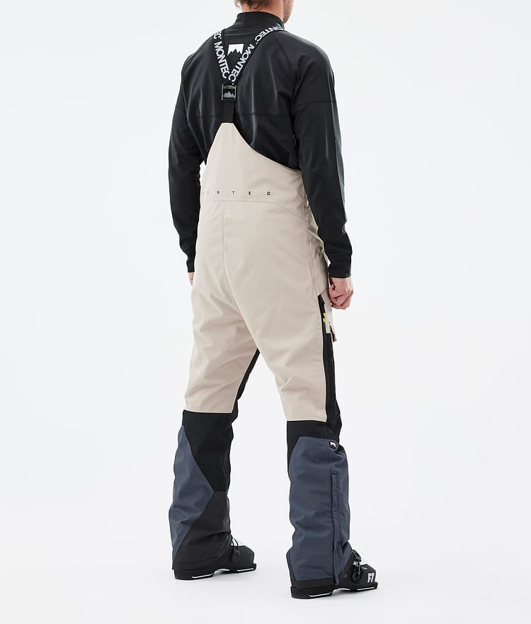 Montec Fawk Pantalones Esquí Hombre Sand/Black/Metal Blue, Imagen 3 de 6