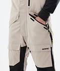 Montec Fawk Pantalon de Snowboard Homme Sand/Black/Metal Blue, Image 4 sur 6
