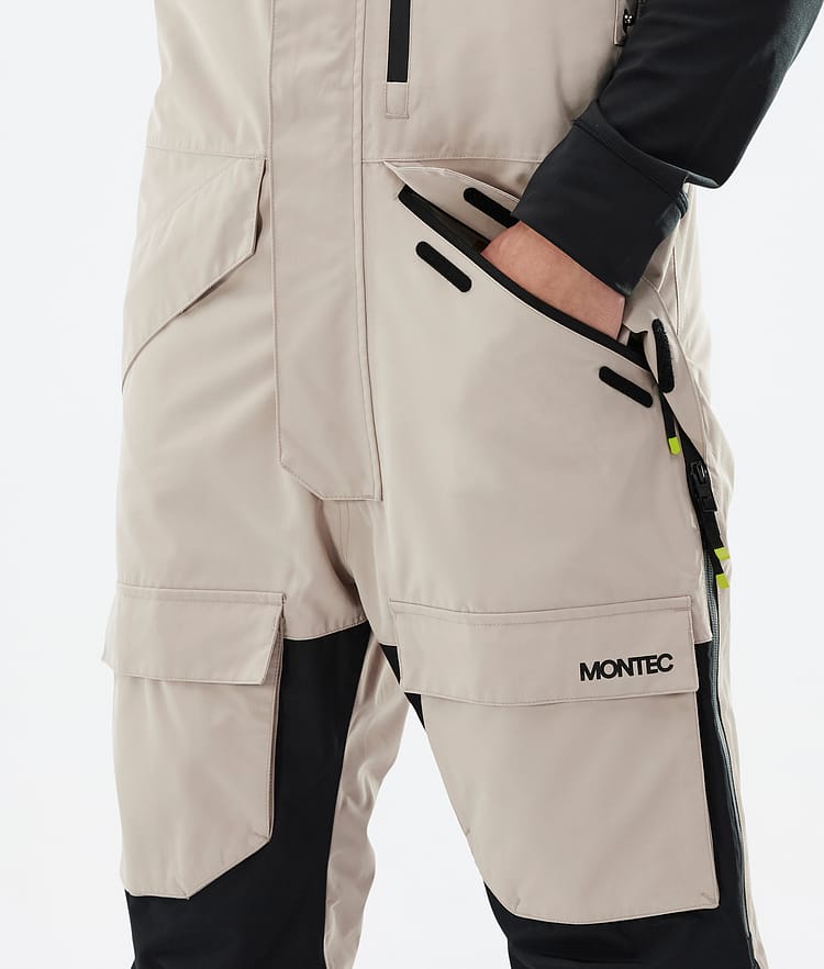 Montec Fawk Pantalones Snowboard Hombre Sand/Black/Metal Blue, Imagen 4 de 6