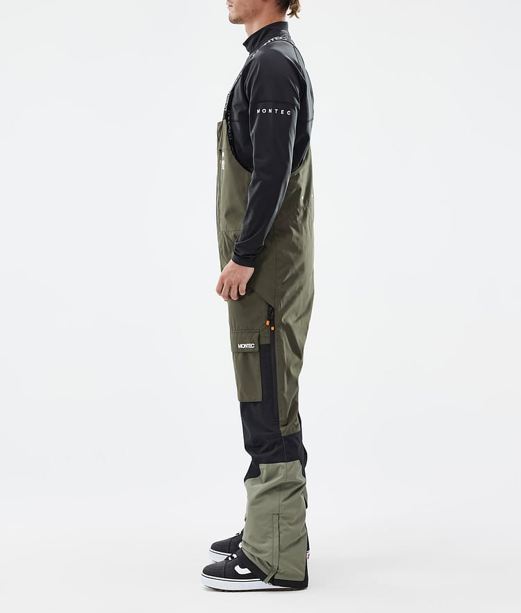 Montec Fawk Snowboard Pants Men Olive Green/Black/Greenish, Image 3 of 7