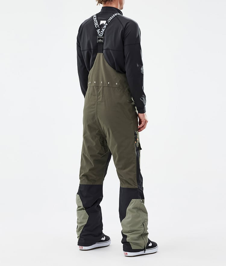 Montec Fawk Snowboard Pants Men Olive Green/Black/Greenish, Image 4 of 7