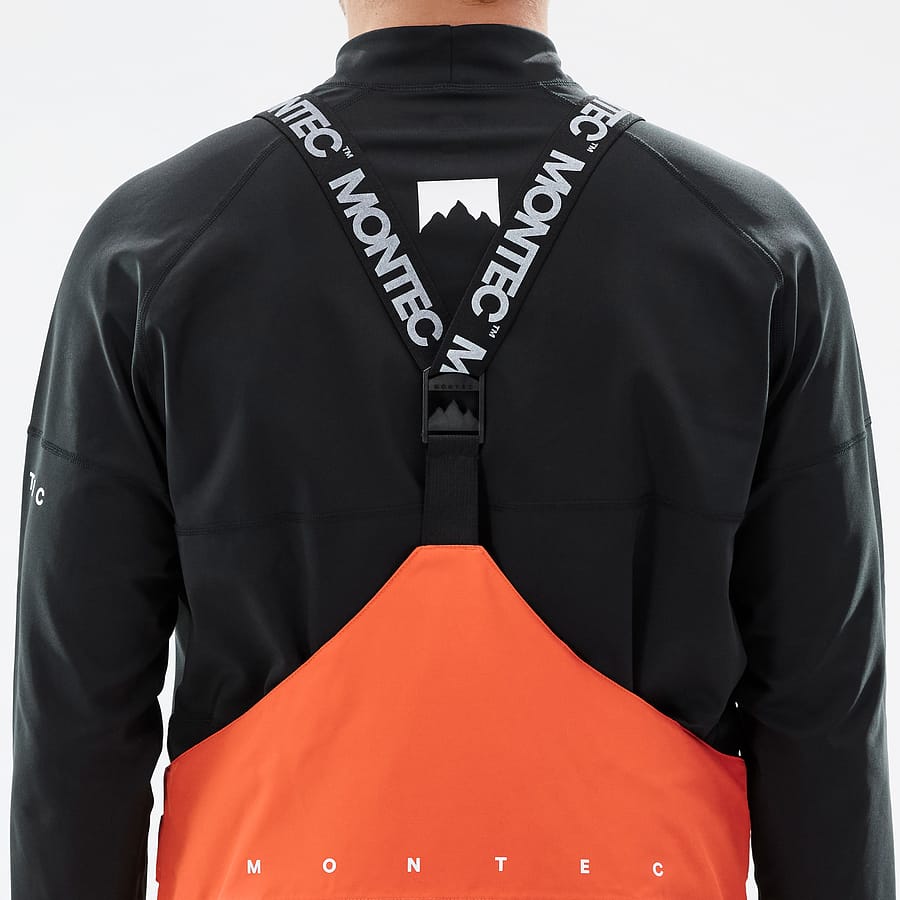 Montec Fawk Ski Pants Men Orange/Black/Metal Blue