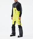 Montec Fawk Spodnie Narciarskie Mężczyźni Bright Yellow/Black/Phantom