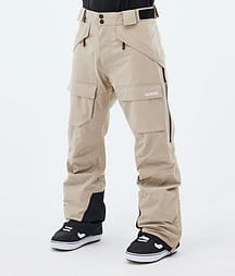 Montec Kirin Spodnie Snowboardowe Mężczyźni Sand