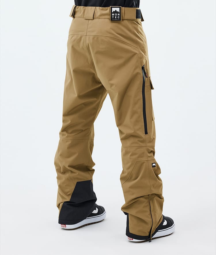 Montec Kirin Snowboard Pants Men Gold Renewed, Image 3 of 5