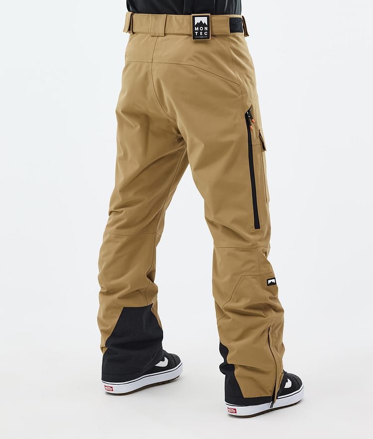 Montec Kirin Snowboard Broek Heren Gold, Afbeelding 3 van 5