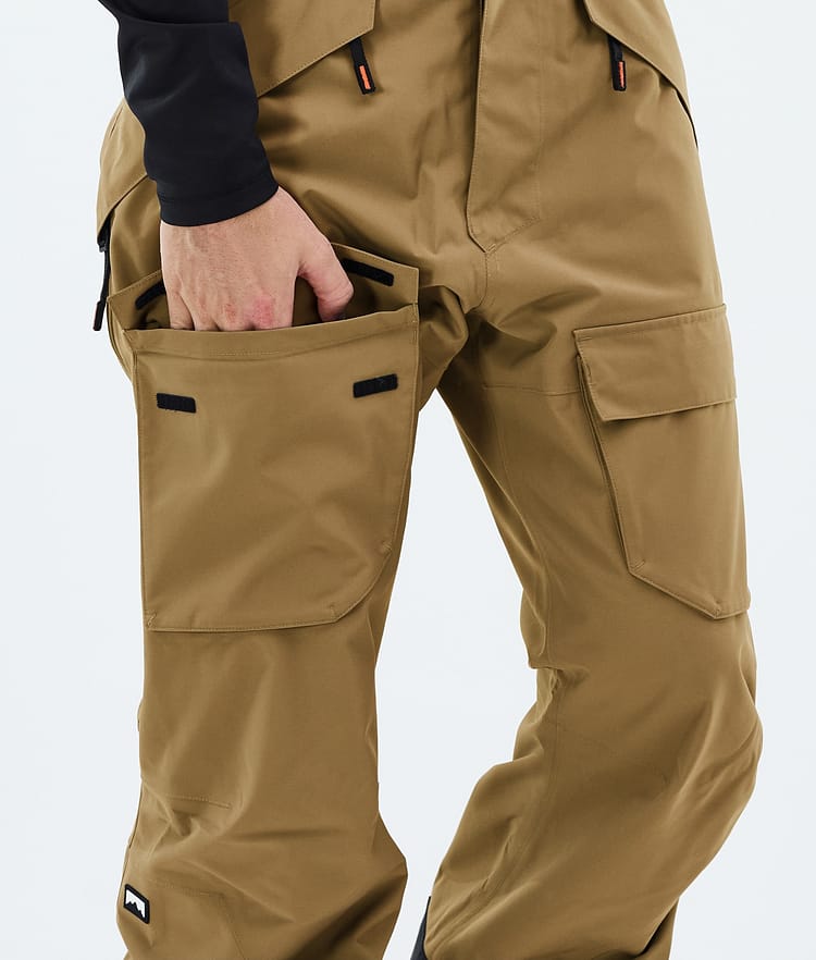 Montec Kirin Ski Pants Men Gold, Image 5 of 5