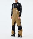 Montec Fawk Pantalon de Snowboard Homme Gold/Black