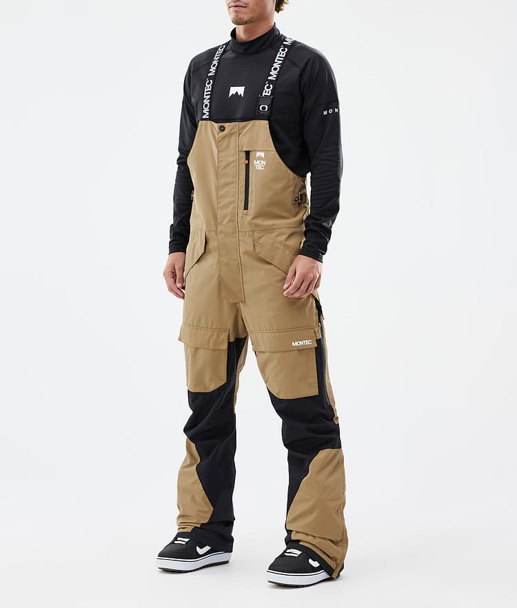 Montec Fawk Snowboard Pants Men Gold/Black, Image 1 of 7