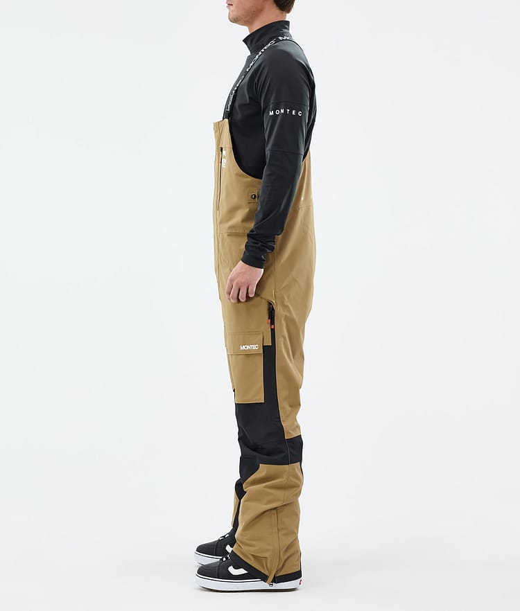 Montec Fawk Snowboard Broek Heren Gold/Black, Afbeelding 2 van 6