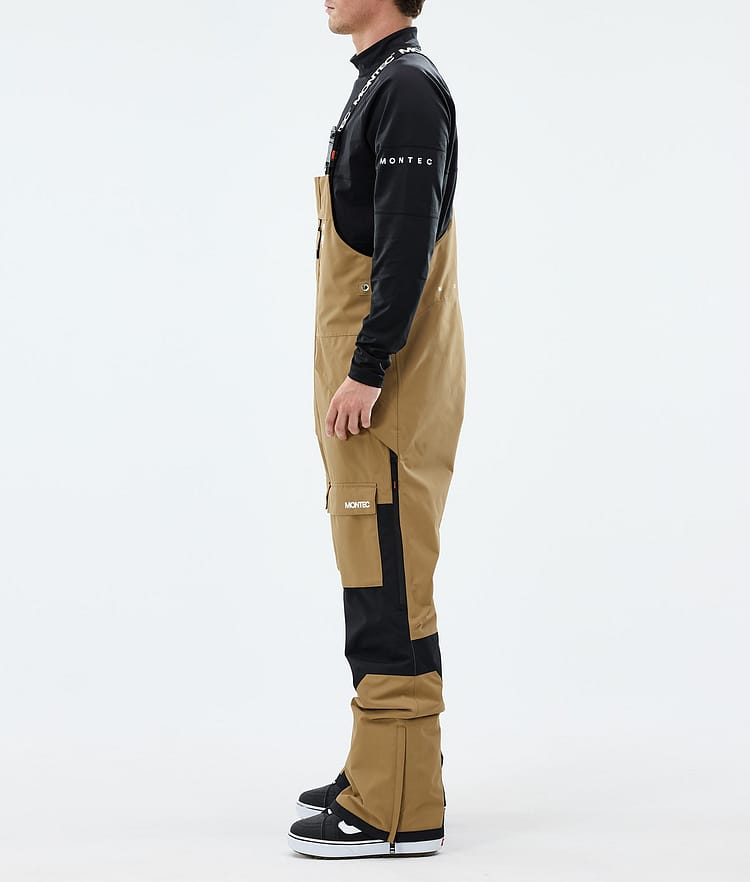 Montec Fawk Snowboard Pants Men Gold/Black Renewed, Image 3 of 7