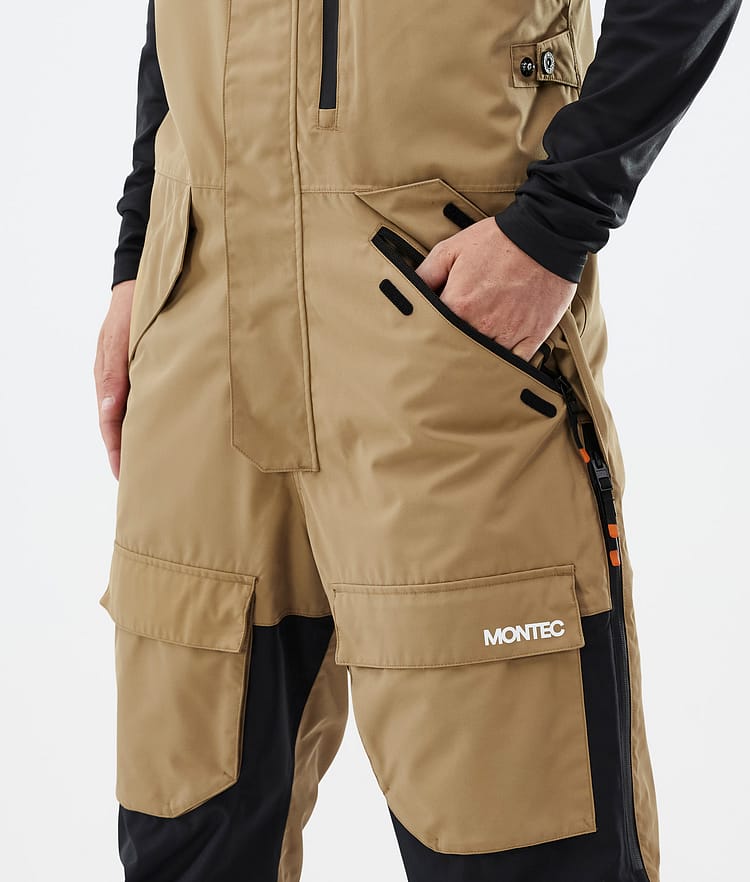 Montec Fawk Snowboard Pants Men Gold/Black, Image 5 of 7