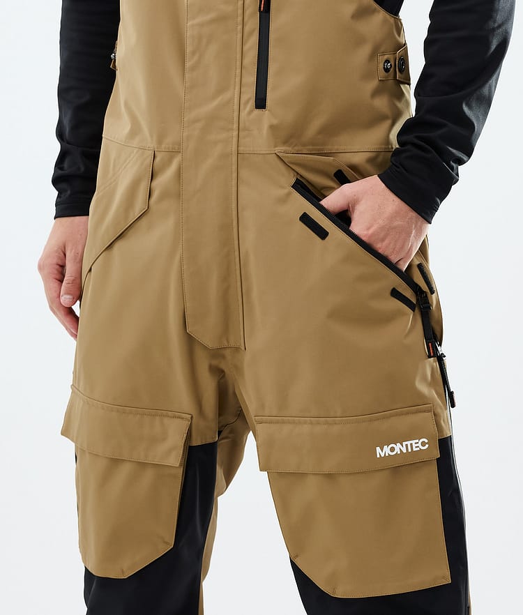 Montec Fawk Skibroek Heren Gold/Black, Afbeelding 5 van 7