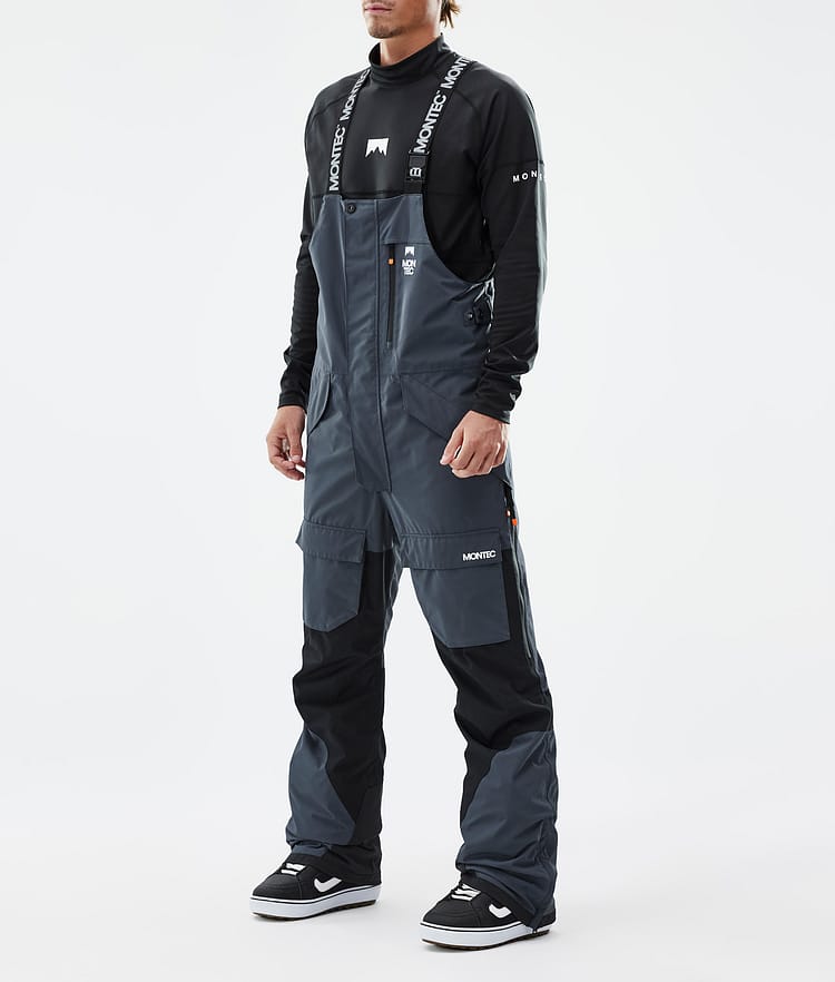 Montec Fawk Snowboard Pants Men Metal Blue/Black, Image 1 of 7